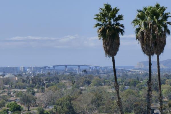 View from our church