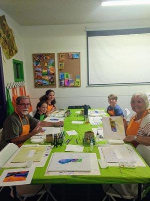 We have so many different Art Classes to offer!