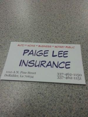 Paige Lee Insurance Agency