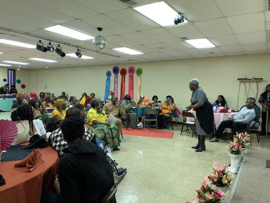 February 23, 2019; Shady Grove MBC - Wardell Johnson Youth Center - Celebrating Mrs. Lanton's 80th Birthday, Memphis TN