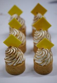 lemon tart meringue