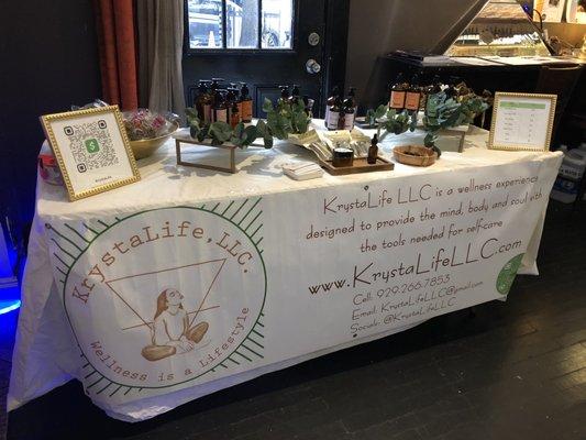 12/18/2021 Pop-Up these oils from Krystal smell absolutely amazing!!