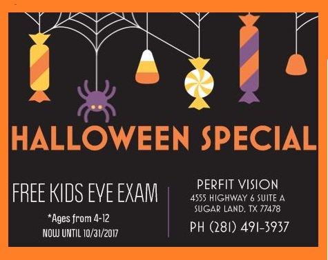 FREE EYE EXAMS FOR KIDS!  *HURRY OFFER EXPIRES OCT 31!