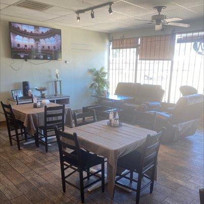 Dining area