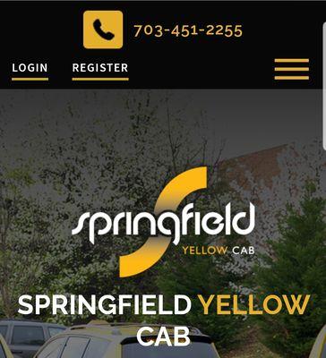 Springfield Yellow Cab phone number