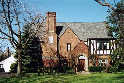 Complete Roof Tear off and replacement on a gorgeous Tudor home in the heights area. It really brightens up this home!