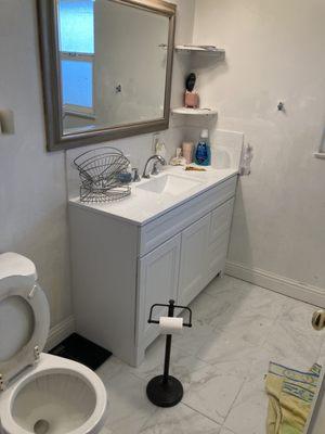 Bath remodel