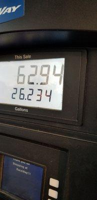 Pump #14: I have a 25 gallon tank on my 2003 Ford Expedition. How is this possible?