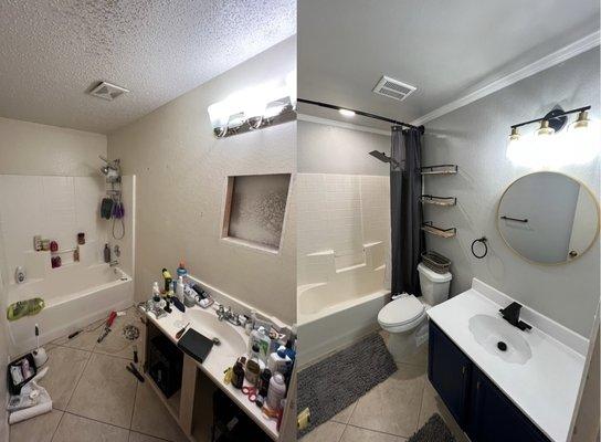 Bathroom remodel