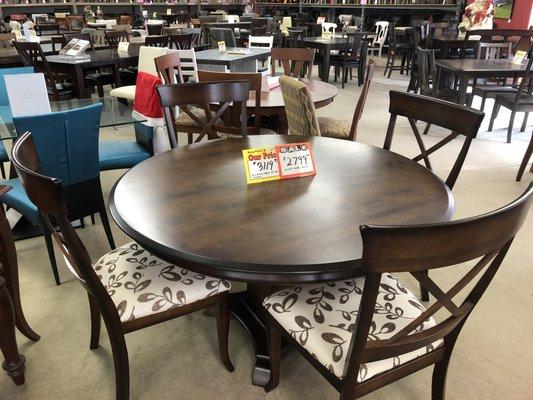 Solid Birch Table - Buy as is or special order customized.