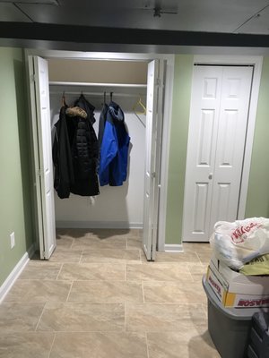 Basement renovation