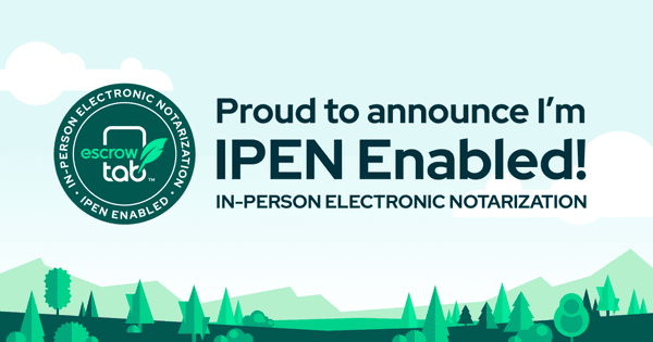 IPEN Enabled through EscrowTab