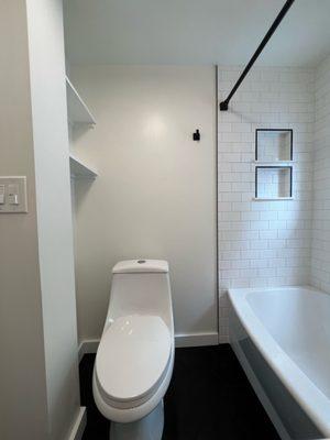 Farmhouse bathroom.