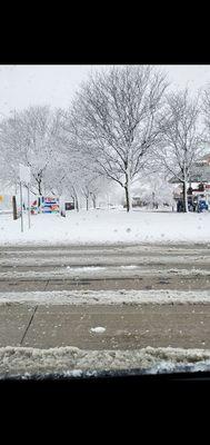 Exxon Price $3.49 on a Wild Winter Wednesday.  Current Snow total is 6 inches since 5AM with Snow Still Falling!  1/15/2023