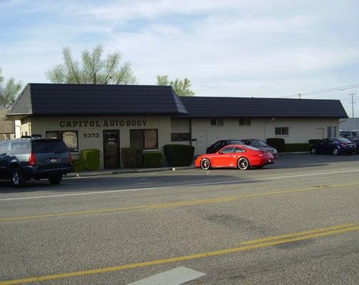 Street view of Capitol Auto Body