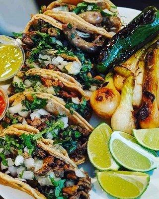 Asada tacos tradicionales