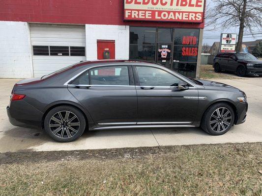 2019 Lincoln Continental, $500 deductible waived!