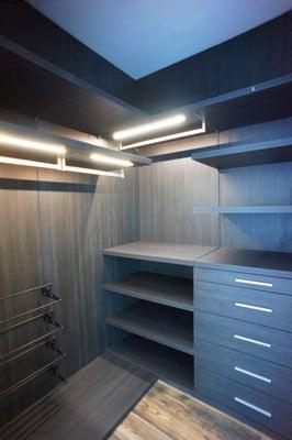 Small Italian design closet