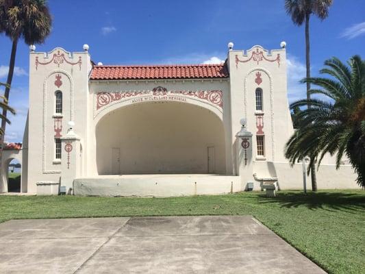 Mcclelland Band shell in Ferran Park Eustis Fl 32726