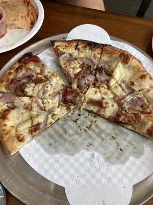 For the love of prosciutto pizza