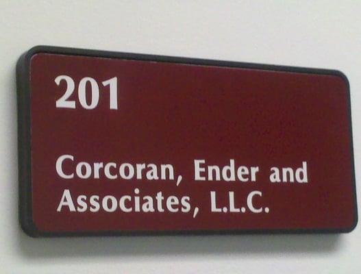 Office sign