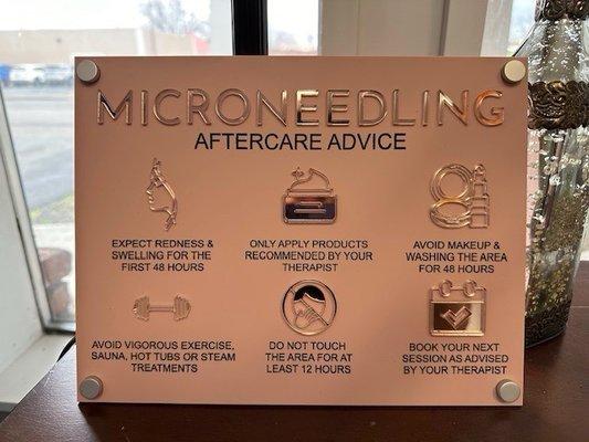 Microneedling, facials, dermal fillers, nails, waxing, hair removal