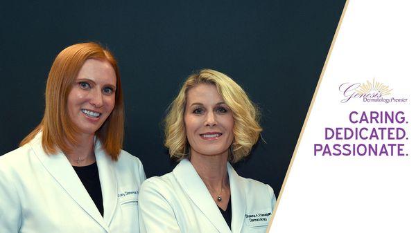 Our Providers: Brittany Zimmerman (Physician Assistant) and  Dr. Shawna Flanagan (Dermatologist)