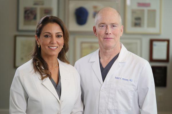 Dr. Neda Shamie & Dr. Robert Maloney