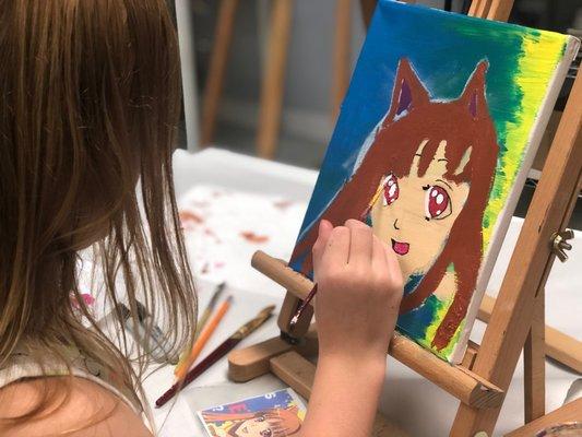 Cordovan Art School Anime-themed Summer Art Camp for kids