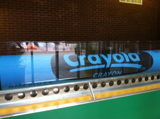 Worlds largest crayon