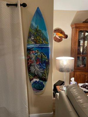 Steve Barton Surfboard