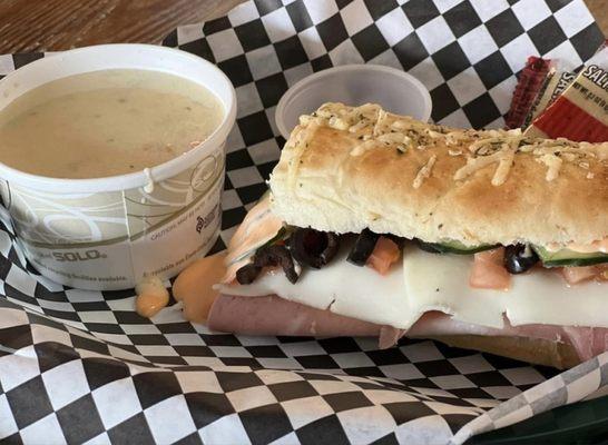 Soup, salad & Subs