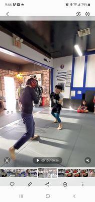 Wonbjj kids boxing!