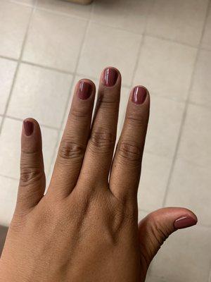 Gel manicure