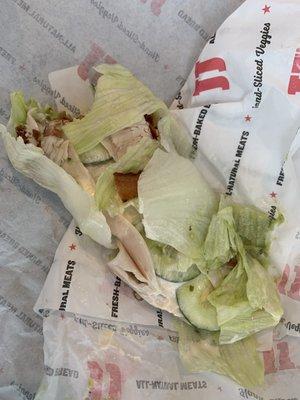 Lettuce "wrap"