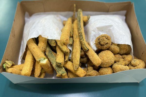 Fried Zucchini $7.49 Fried Mushrooms $7.49