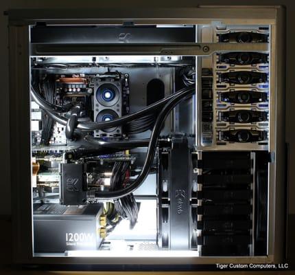 Water-Cooled Core i7 980X Gaming System