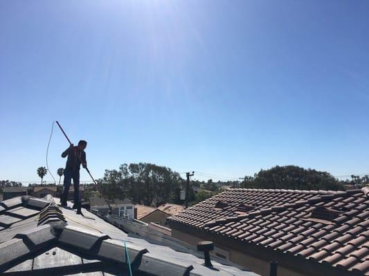 Solar Panel Cleaning - Huntington Beach, CA