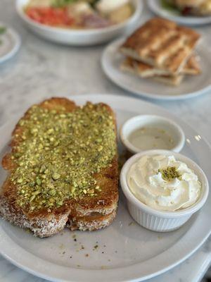 Kunafa French Toast