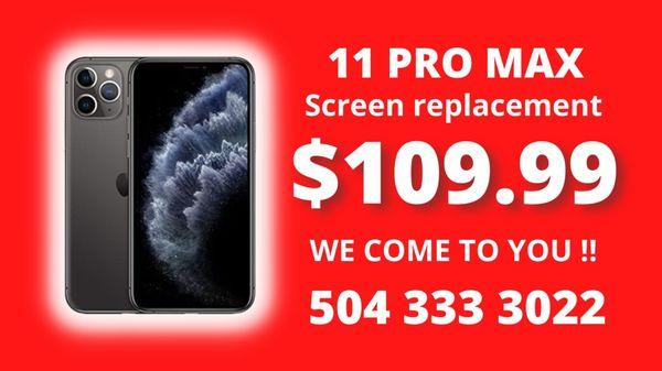 Iphone 11 pro max screen replacement