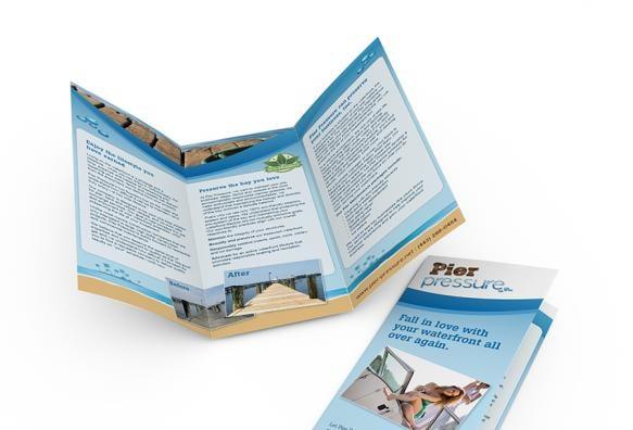 A tri-fold brochure created for one of our clients.