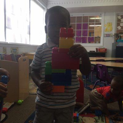 Lego excitement at Happydaycare