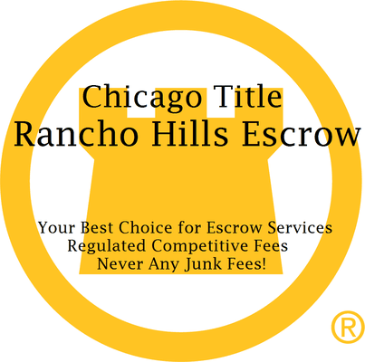 Our Escrow fees are regulated by the Department of Insurance. Call us to compare fees and see the difference!