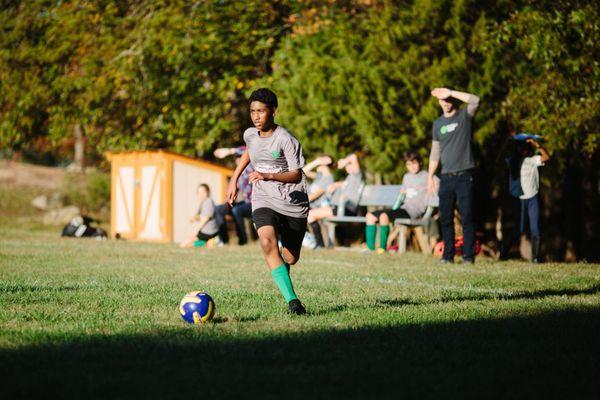 Greensboro Montessori School is part of the Independent School League (ISL) competing in cross country, soccer, and flag football each fall.