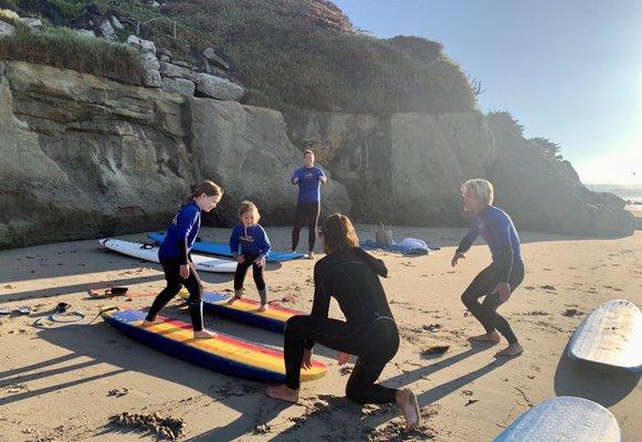 Manuel and Jack are excellent instructors who really know how to make kids feel comfortable in the ocean. The girls had a blast!