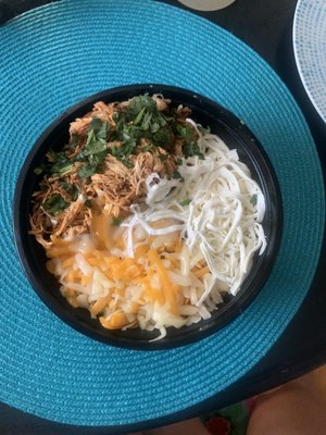 chicken Tinga Burrito Bowl