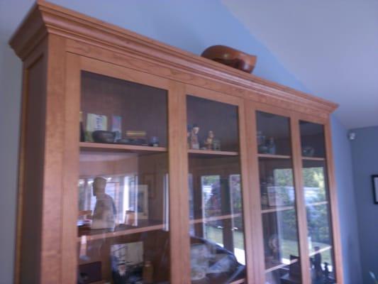 Custom Bookcase (upper section)