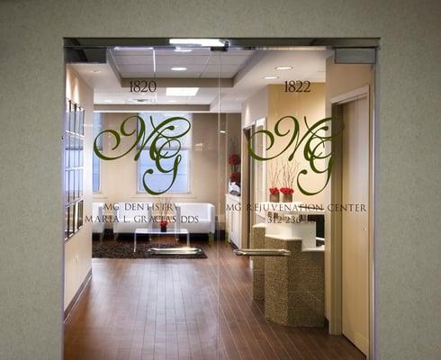 MG Dentistry & Rejuvenation Center Entrance