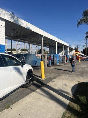 Beautiful day to come out and wash your car!