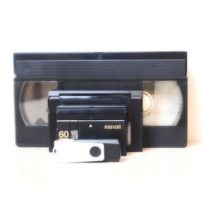 VHS, VHS-C, Hi8, MiniDV to Digital